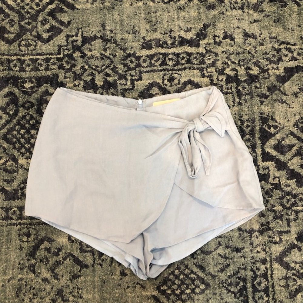NWT Light Blue Victoria + Sophia Skort